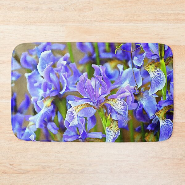 Item preview, Purple Irises on a May Afternoon designed and sold by SeaChangeDesign.