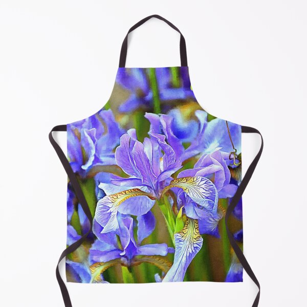 Item preview, Purple Irises on a May Afternoon designed and sold by SeaChangeDesign.