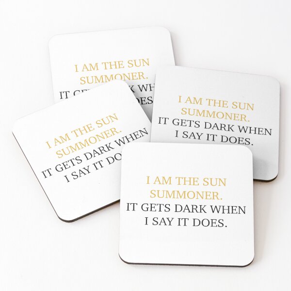 Item preview, Sun Summoner Quote designed and sold by Amateur Designs.