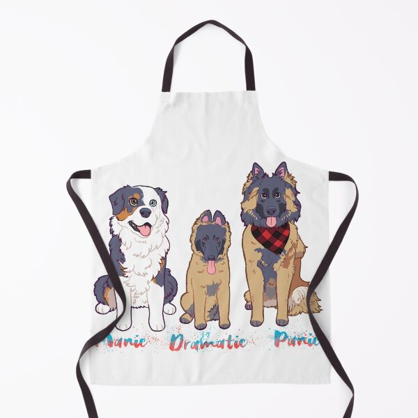 Item preview, Australian shepherd Belgian tervuren designed and sold by Ivy Fox Illustration.