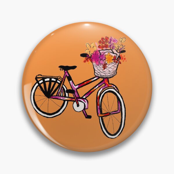 Item preview, Lesbian Bicycle (Orange Variation) designed and sold by studioemrose.
