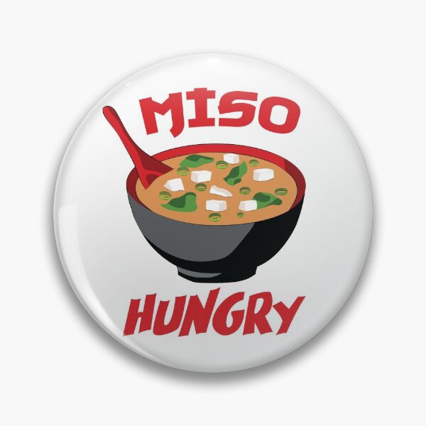 Item preview, Miso Hungry - Funny Japanese Food designed and sold by TheInkElephant.