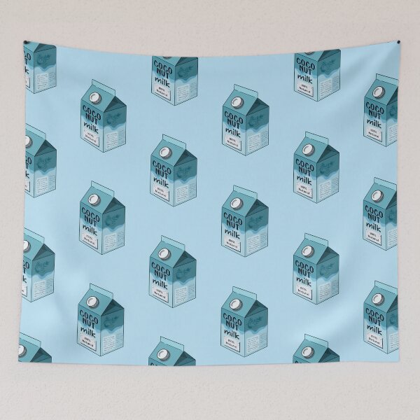Item preview, Coconut Milk Box Blue designed and sold by alessia-fineart.