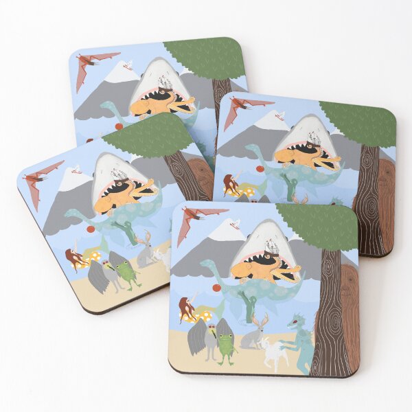 Item preview, Tierra de criptozoología designed and sold by Amy Hadden.