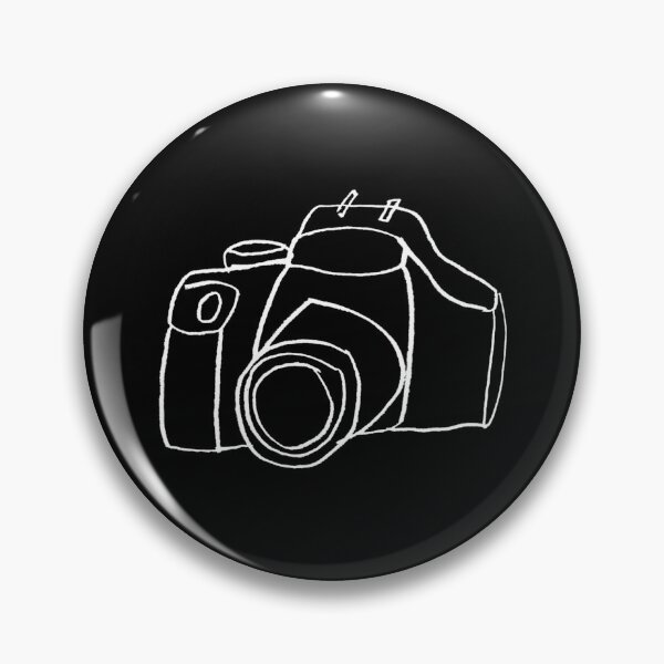 Artikelvorschau, Schwarz-Weiß-DSLR-Kamera entworfen und verkauft von badlydrawnbabe.