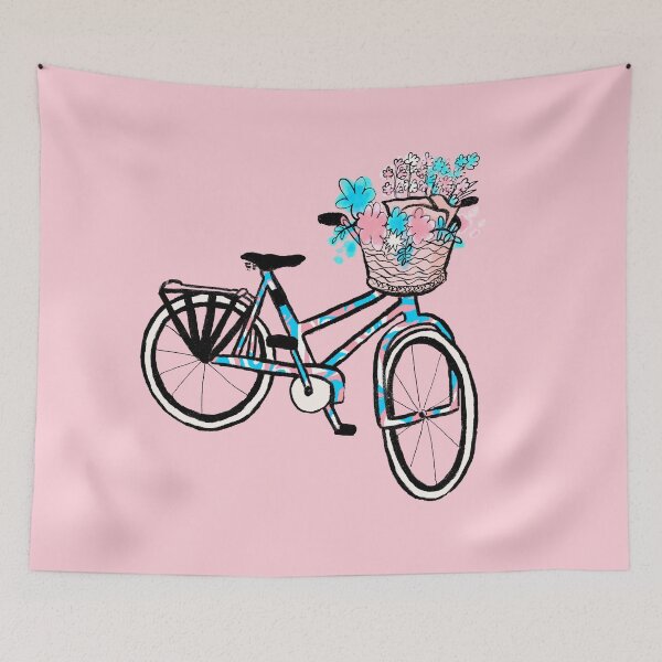 Aperçu de l'œuvre Vélo transgenre (variante rose) créée et vendue par studioemrose.