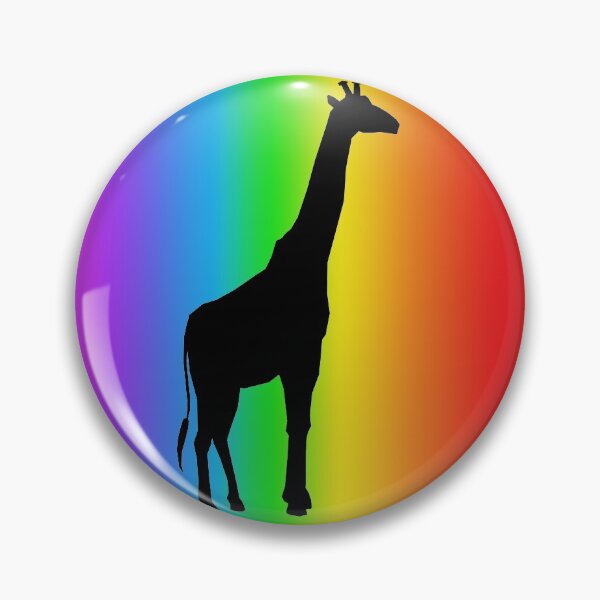 Item preview, giraffe lover rainbow silhouette giraffe gifts designed and sold by alaechamlal.