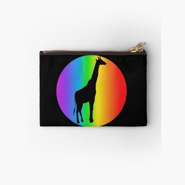 Item preview, giraffe lover rainbow silhouette giraffe gifts designed and sold by alaechamlal.