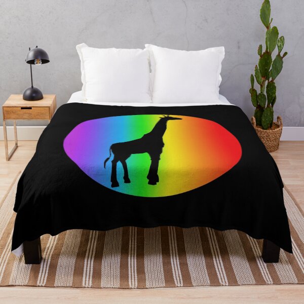 Item preview, giraffe lover rainbow silhouette giraffe gifts designed and sold by alaechamlal.