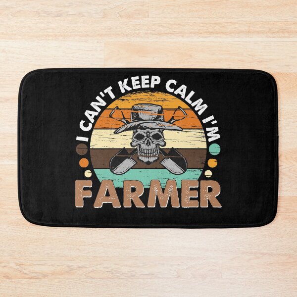 Item preview, I Can't Keep Calm I'm Farmer - Funny Farming Quote Gardener For Farmer Dad Wife Gift Idea designed and sold by hattem.
