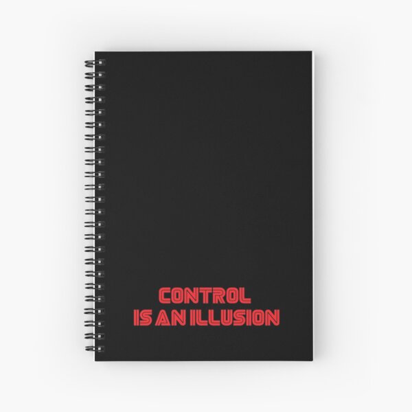 Mr. Robot - Control is an illusion Spiral Notebook