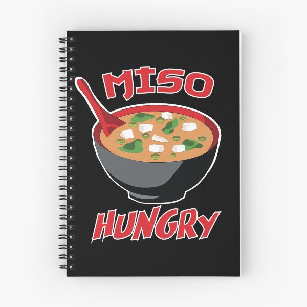 Item preview, Miso Hungry - Funny Japanese Food designed and sold by TheInkElephant.