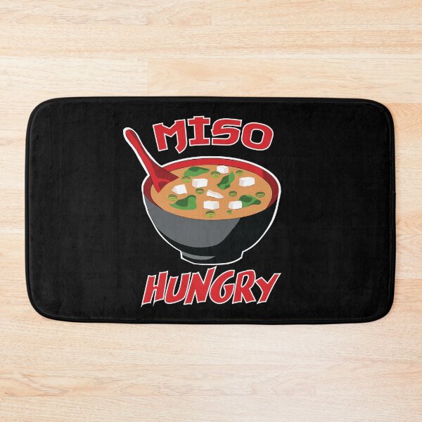 Item preview, Miso Hungry - Funny Japanese Food designed and sold by TheInkElephant.