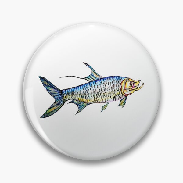 Artikelvorschau, Atlantischer Tarpon Fisch entworfen und verkauft von CanDo20.