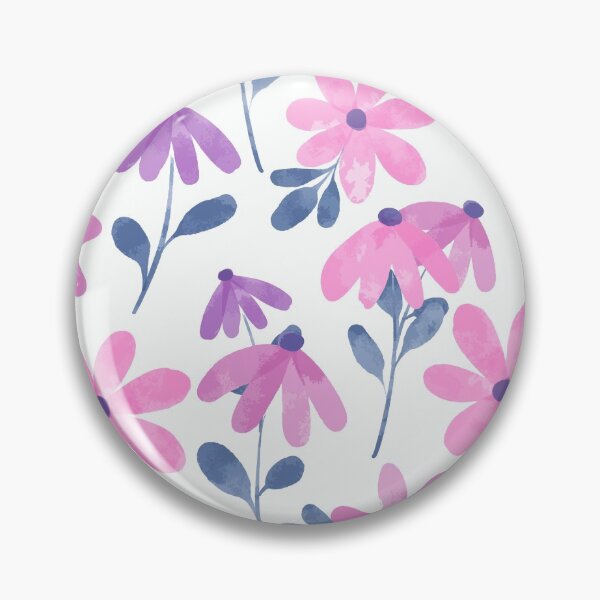 Item preview, Bright Watercolor Floral Pattern designed and sold by Etherfolk.