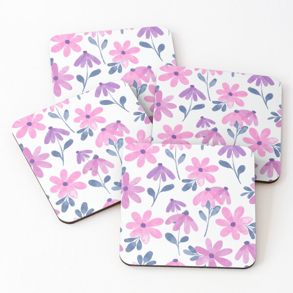 Item preview, Bright Watercolor Floral Pattern designed and sold by Etherfolk.