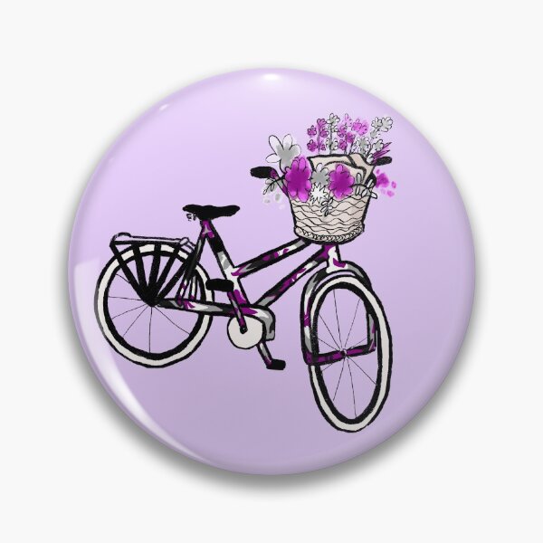 Item preview, Asexual, Demisexual Bicycle (Purple Variation) designed and sold by studioemrose.