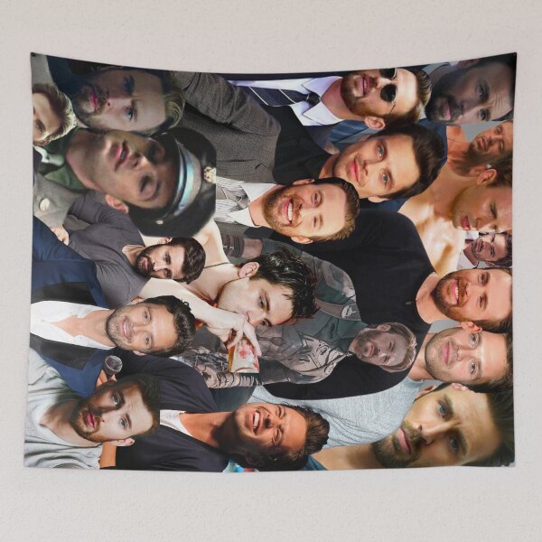 Item preview, Chris Evans and Sebastian Stan Collage Merch designed and sold by Brooktp.