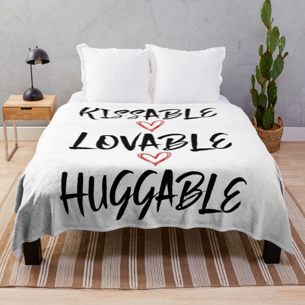 Item preview, kissable Lovable Huggable designed and sold by Bendthetrend.