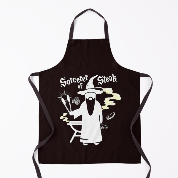 Item preview, Sorcerer of Steak Father's Day BBQ Grilling Gift designed and sold by The Masked Designer.