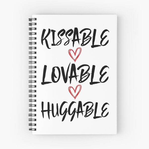 Item preview, kissable Lovable Huggable designed and sold by Bendthetrend.