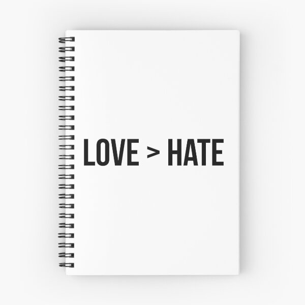 Item preview, Love Hate designed and sold by Bendthetrend.