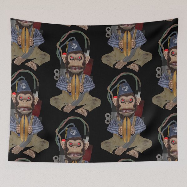Item preview, CLANGING MONKEY with CYMBALS designed and sold by CRINGEWORTHY TEES.