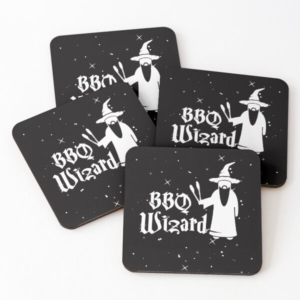 Item preview, BBQ Wizard for Grilling Enthusiast designed and sold by The Masked Designer.