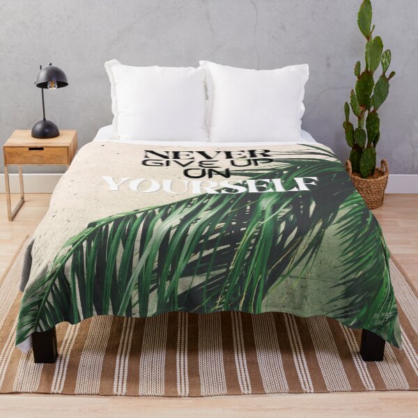 Item preview, Never Give Up On Yourself With Green Plant designed and sold by LifeProApperal.