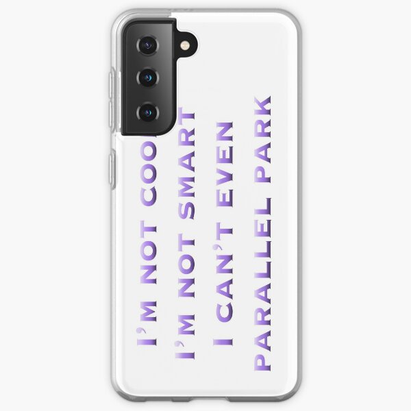 Brutal lyrics Olivia Rodrigo Sour Samsung Galaxy Soft Case