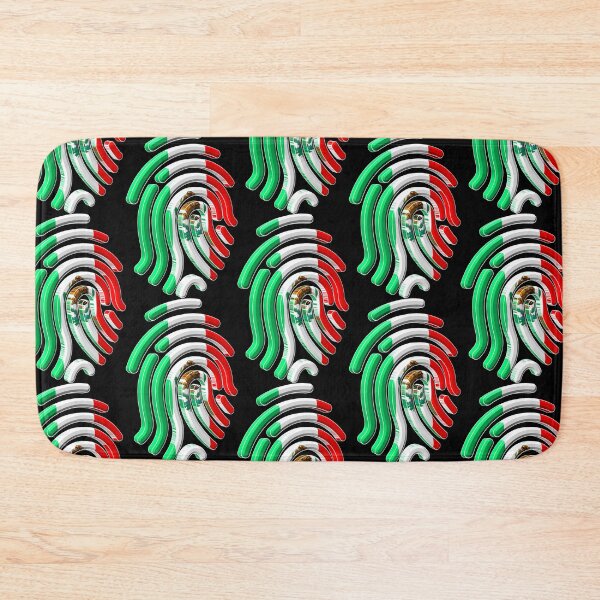 Item preview, Mexico Flagprint (B) designed and sold by Boakes-Digital.