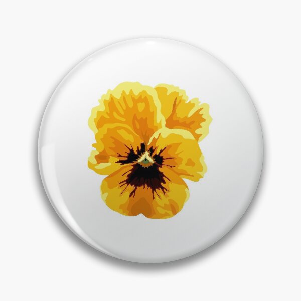 Item preview, Yellow pansy designed and sold by chloethies.