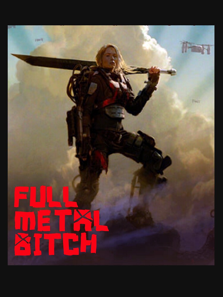 "Edge Of Tomorrow - Full Metal B" T-shirt For Sale By WolfFace ...