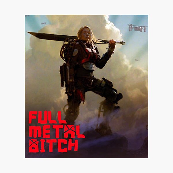 Edge of Tomorrow - Full Metal B Photographic Print
