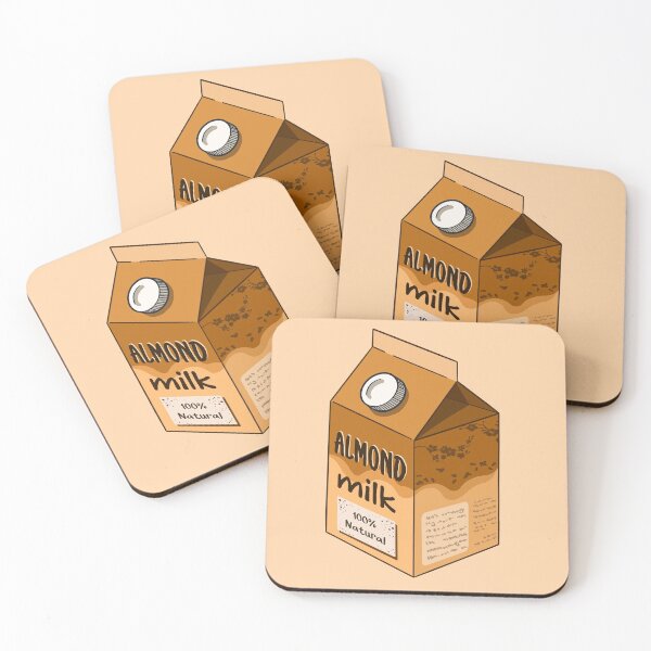 Item preview, Almond milk box orange / beige designed and sold by alessia-fineart.