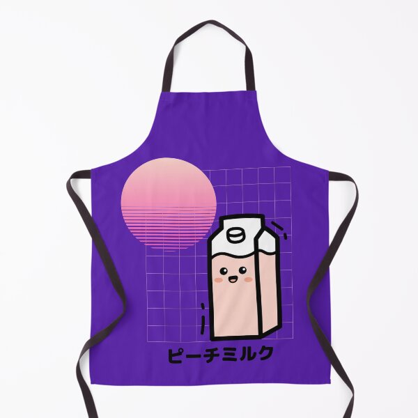 Item preview, Kawaii peach milk 90s japanese aesthetic cute vintage sunset designed and sold by TamGustam.