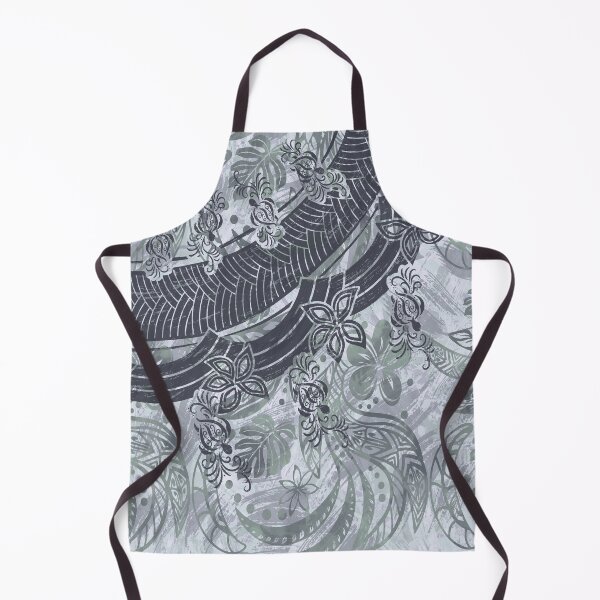 Aperçu de l'œuvre Polynésien - Hawaïen - Samoan - Ardoise Tribal Floral créée et vendue par sunnthreads.