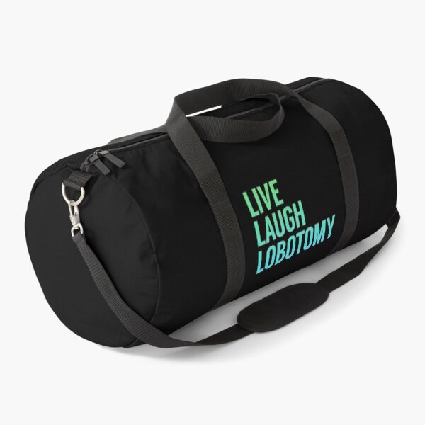 Item preview, Live Laugh Lobotomy in Blue Green Gradient designed and sold by tinyteacups.