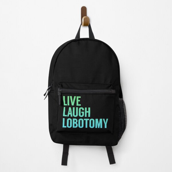 Item preview, Live Laugh Lobotomy in Blue Green Gradient designed and sold by tinyteacups.