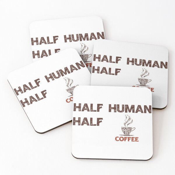Item preview, Half Human Half Coffee designed and sold by Ras-man93.