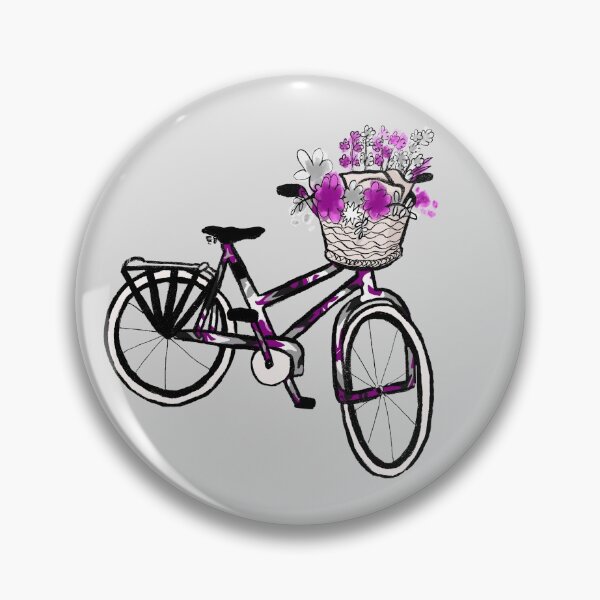 Item preview, Asexual, Demisexual Bicycle (Gray Variation) designed and sold by studioemrose.
