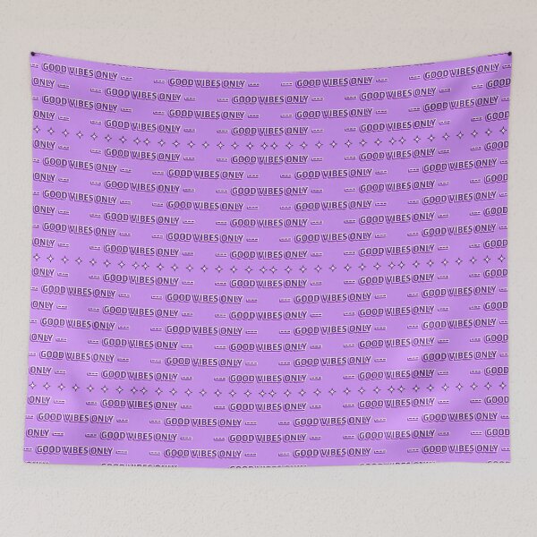 Item preview, Good Vibes Only with Twinkles Purple and Purple Pattern designed and sold by Sector18.