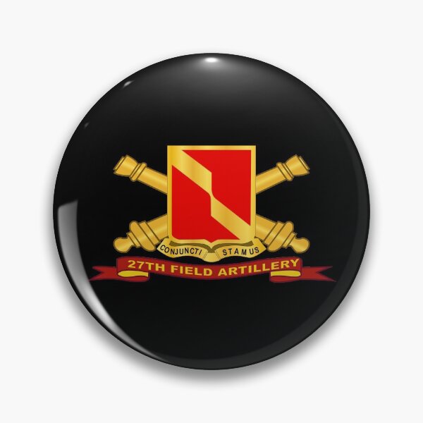 Item preview, Army - 27th Field Artillery w Br - Ribbon designed and sold by Military Insignia Products.
