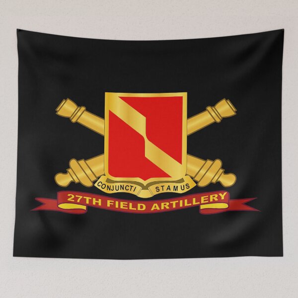 Item preview, Army - 27th Field Artillery w Br - Ribbon designed and sold by Military Insignia Products.