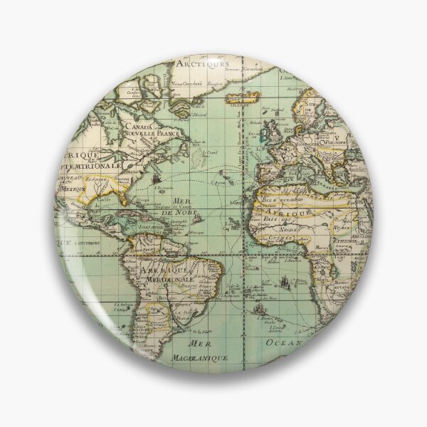 Item preview, Universal trade map (1677) designed and sold by ganje.