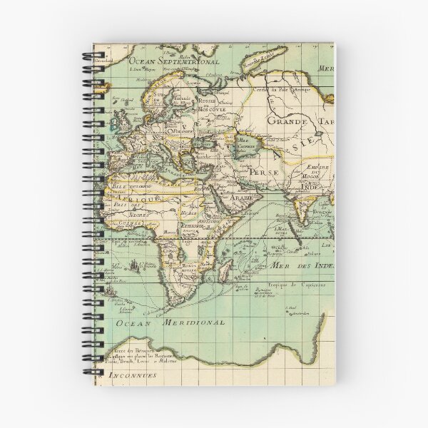 Item preview, Universal trade map (1677) designed and sold by ganje.