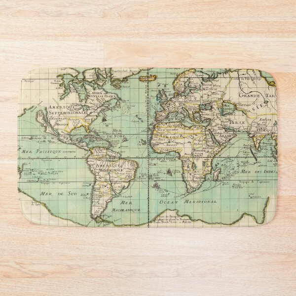 Item preview, Universal trade map (1677) designed and sold by ganje.