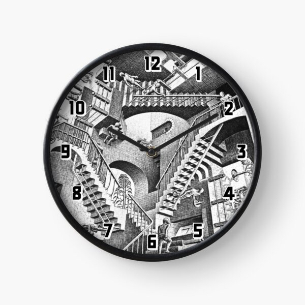 M.C. Escher: Relativity Clock