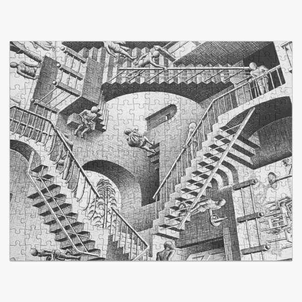 Escher Jigsaw Puzzles Redbubble