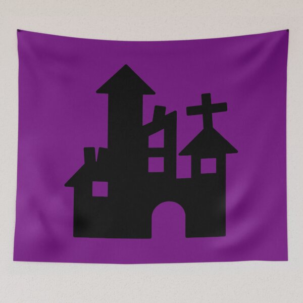 Item preview, horror castle (dark) designed and sold by dablohotaru.